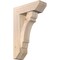 Ekena Millwork Olympic Slat Smooth Bracket w/ Offset Brace, Douglas Fir, 7 1/2"W x 22"D x 34"H BKT0806X22X34OLY06SDF - alternate 1